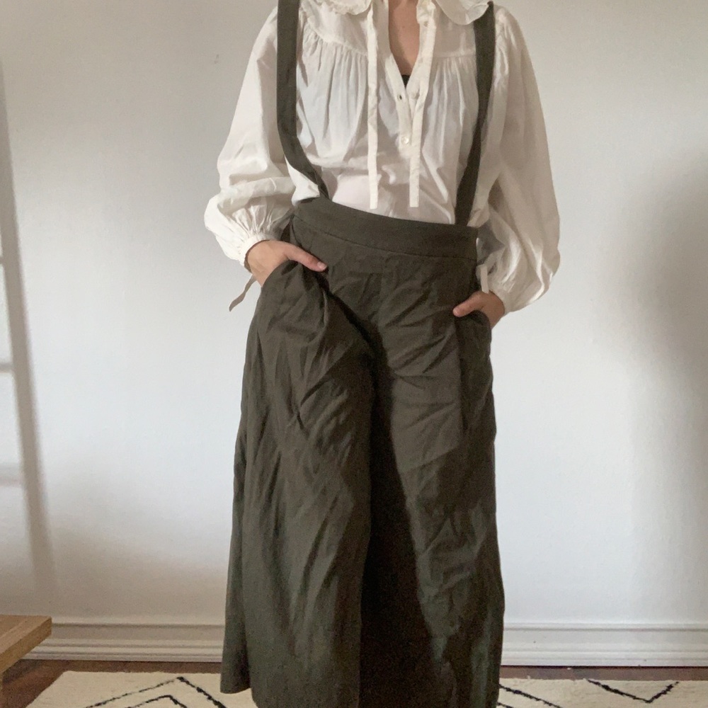 Vetta Capsule Culottes - Olive green